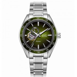 Expedition 6858 Automatic Silver Green MABTOGN Special Box Storage